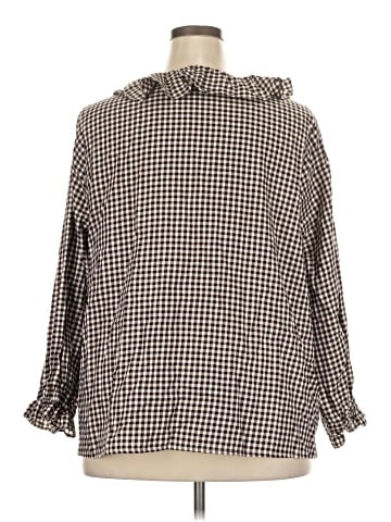 Lane Bryant Long Sleeve Blouse (view 2)
