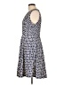 Aryeh 100% Polyester Argyle Blue Cocktail Dress Size L - photo 5