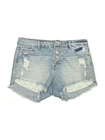 Tractr Denim Shorts (view 1)