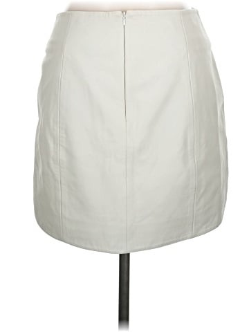 Reiss Faux Leather Skirt (view 2)