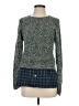 Margaret O'Leary 100% Cotton Tweed Green Pullover Sweater Size Sm (0) - photo 1