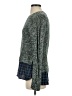 Margaret O'Leary 100% Cotton Tweed Green Pullover Sweater Size Sm (0) - photo 5
