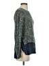 Margaret O'Leary 100% Cotton Tweed Green Pullover Sweater Size Sm (0) - photo 4