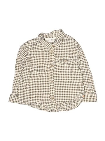Zara Baby Long Sleeve Button-Down Shirt (view 1)