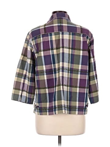 Cabin Creek 3/4 Sleeve Button-Down Shirt (view 2)