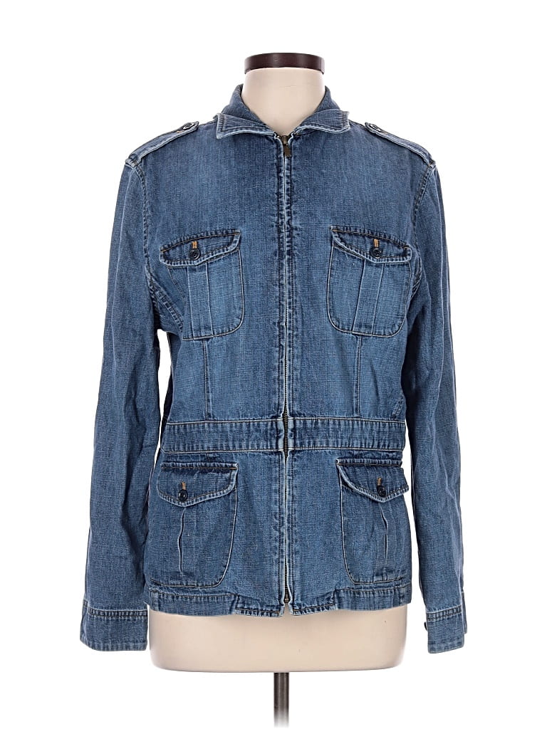 Pre-owned Polo Ralph Lauren Denim Jacket In Blue