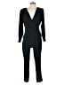 Zara Basic Solid Black Jumpsuit Size M - photo 1