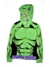 Marvel 100% Polyester Green Windbreaker Size 14 (estimated) - photo 1