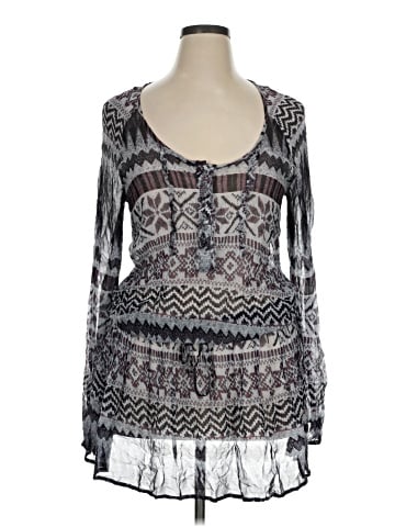 Buffalo by David Bitton Long Sleeve Blouse (view 1)