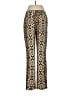 A.L.C. Animal Print Gold Casual Pants Size 6 - photo 2