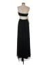 BCBGMAXAZRIA 100% Silk Black Cocktail Dress Size 6 - photo 2