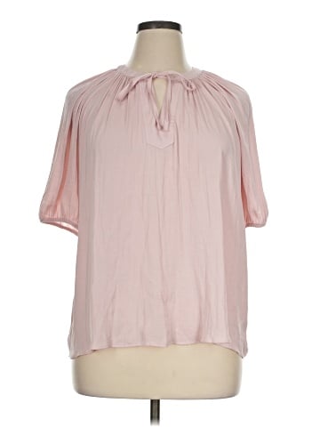 RACHEL Rachel Roy Short Sleeve Blouse (view 1)