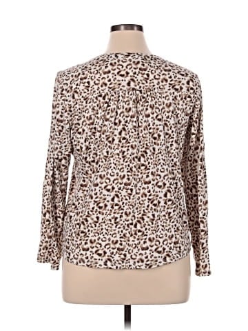 Style&Co Long Sleeve Polo (view 2)