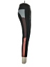Zyia Active Color Block Black Active Pants Size 4 - photo 4