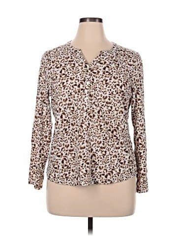 Style&Co Long Sleeve Polo (view 1)