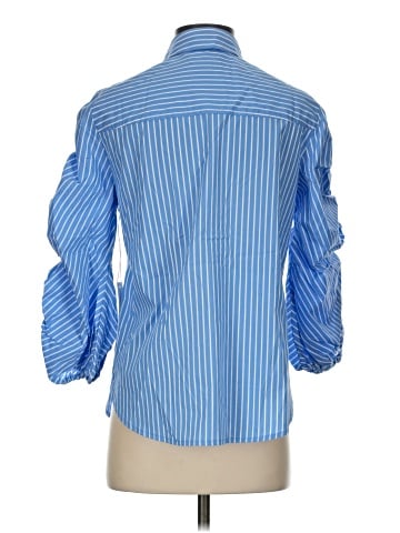 Chico's 3/4 Sleeve Button-Down Shirt (view 2)