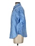Chico's Blue 3/4 Sleeve Button-Down Shirt Size Sm (0.5) - photo 5
