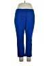 The Limited Solid Blue Active Pants Size 16 - photo 1