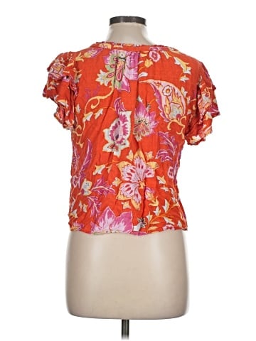 RACHEL Rachel Roy Short Sleeve Blouse (view 2)
