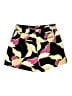 Nine West 100% Polyester Print Gold Shorts Size L - photo 2