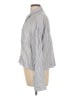 Thread & Supply 100% Cotton Stripes Gray Long Sleeve Button-Down Shirt Size L - photo 5