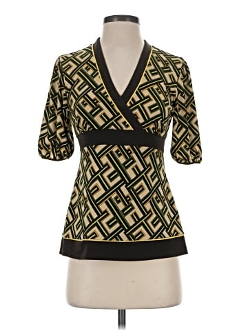 Ann Taylor LOFT Short Sleeve Blouse (view 1)