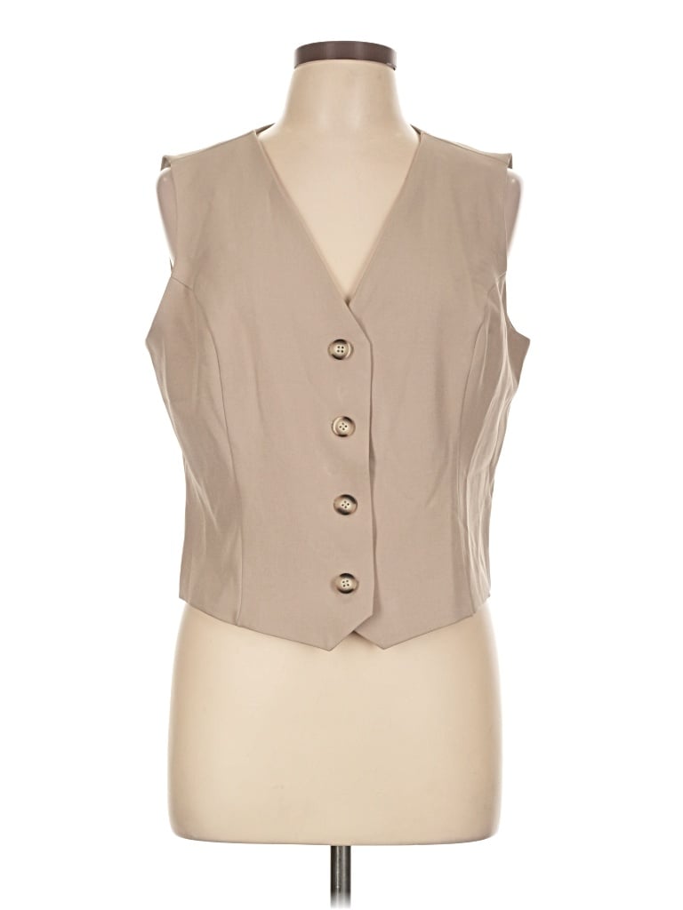 Pre-owned Primark Vest In Tan