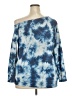 Torrid Blue 3/4 Sleeve T-Shirt Size 2X Plus (2) - photo 2