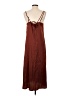 Gap 100% Polyester Brown Burgundy Casual Dress Size S (tall) - photo 2