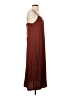 Gap 100% Polyester Brown Burgundy Casual Dress Size S (tall) - photo 4