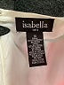 Isabella suits 100% Polyester Silver White Formal Skirt Size 14 - photo 4