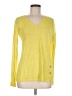 Lilly Pulitzer 100% Linen Yellow Pullover Sweater Size M - photo 1