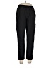 Apana Solid Black Casual Pants Size L - photo 1