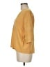 Wrap Yellow 3/4 Sleeve Top Size 8 - photo 5