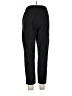 Apana Solid Black Casual Pants Size L - photo 2