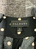 Talbots 100% Polyester Polka Dots Black Casual Pants Size 12 - photo 7