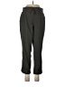 Apana Solid Green Casual Pants Size L - photo 1