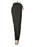 Apana Solid Green Casual Pants Size L - photo 4