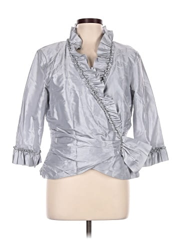 Marisa Baratelli 3/4 Sleeve Silk Top (view 1)