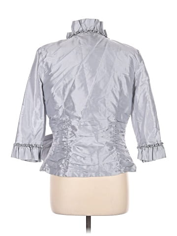 Marisa Baratelli 3/4 Sleeve Silk Top (view 2)