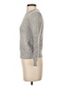 Theory Chevron-herringbone Gray Turtleneck Sweater Size S - photo 5
