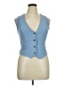Fashion Nova 100% Polyester Blue Sleeveless Blouse Size XL - photo 1