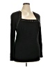 Cache Black Long Sleeve Top Size XL - photo 1