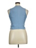 Fashion Nova 100% Polyester Blue Sleeveless Blouse Size XL - photo 2