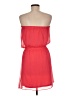 Express 100% Polyester Solid Red Cocktail Dress Size M - photo 2