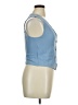 Fashion Nova 100% Polyester Blue Sleeveless Blouse Size XL - photo 4