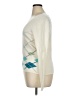 New York & Company Argyle Ivory Pullover Sweater Size XL - photo 5