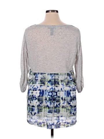 Style&Co 3/4 Sleeve Top (view 2)