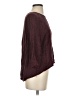 Ecote 100% Rayon Burgundy Pullover Sweater Size S - photo 4
