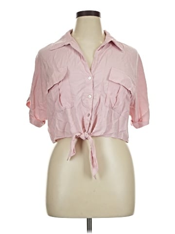Blue Rain Short Sleeve Blouse (view 1)
